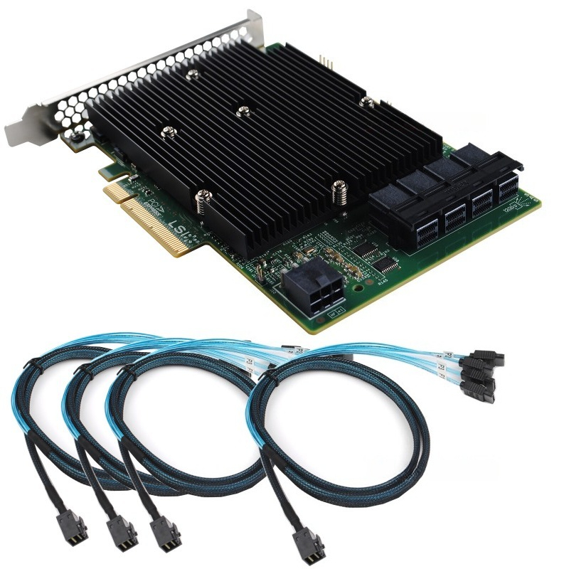 Lsi 9300 16I Hba It Mode - LSI SAS 9300-16I 12GB/S HBA-adapterkaart IT-modus