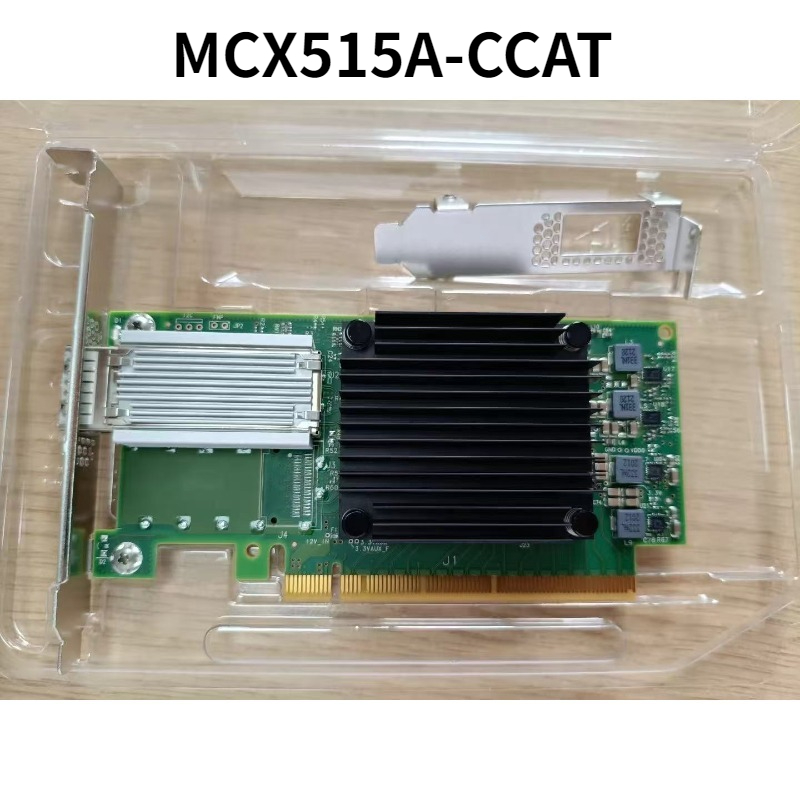 100Gbe Qsfp28 Network Card - MCX515A-CCAT Mellanox ConnectX-5 100GbE QSFP28 1-poorts