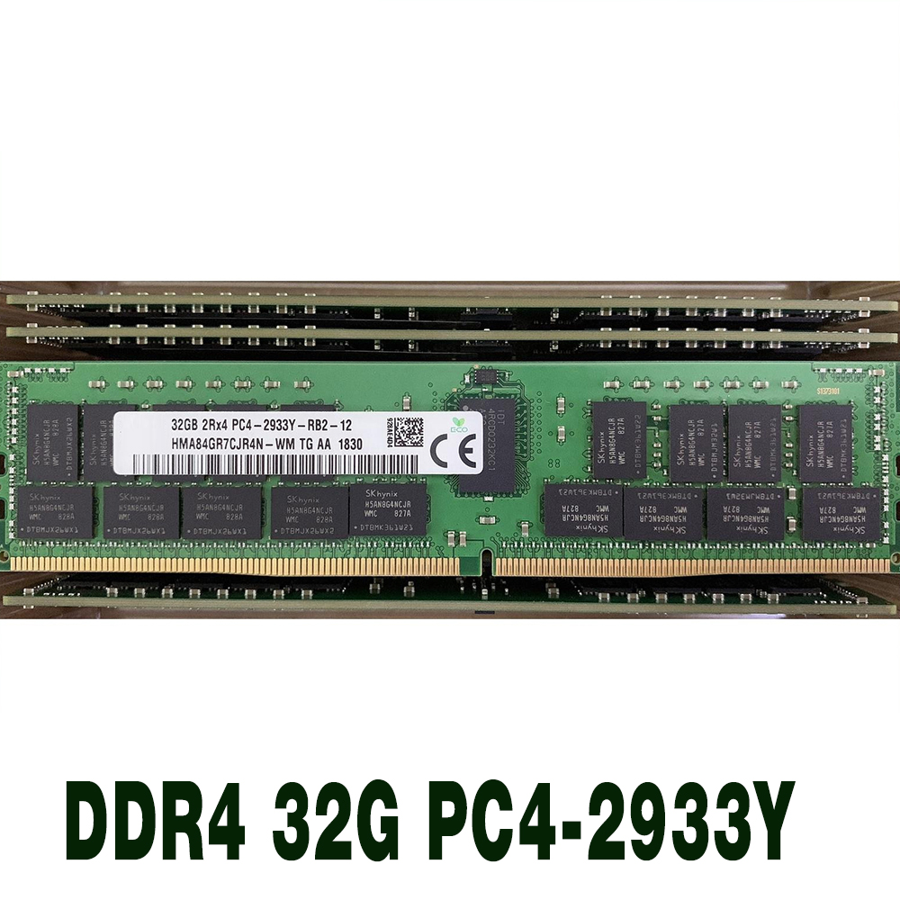 32Gb 2Rx4 Pc4 2933Y - 1 pc RAM 32GB HMAA4GR7MJR8N-WM Servergeheugen