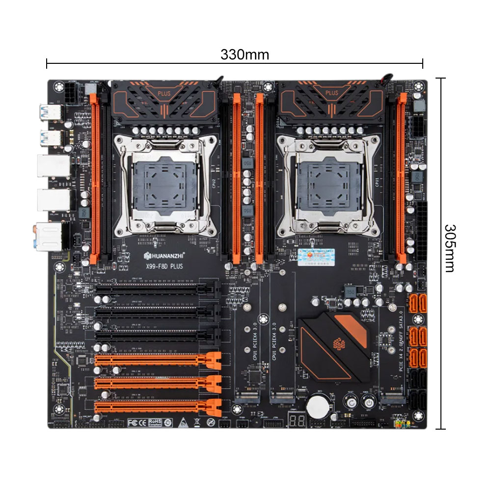 HUANANZHI X99 F8D PLUS LGA 201 - E5 2696 V3 recensie en prijs