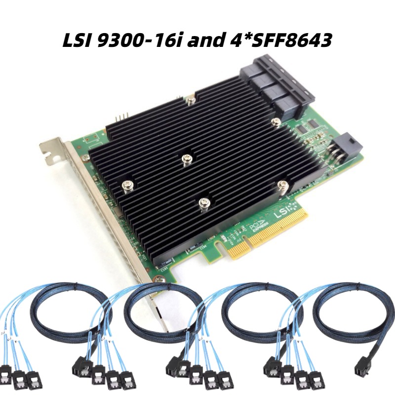 LSI SAS 9300-16i 12GB/S HBA BU - Lsi 9300 16I Hba It Mode recensie en prijs