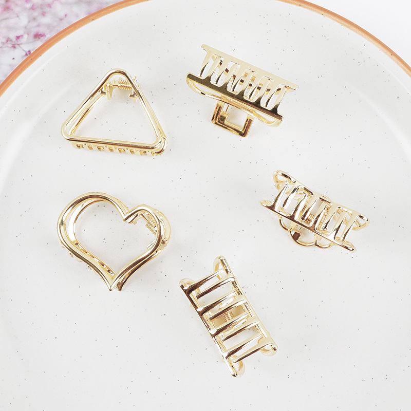 Kleine minimalistische haarkla - Gold 6138 recensie en prijs