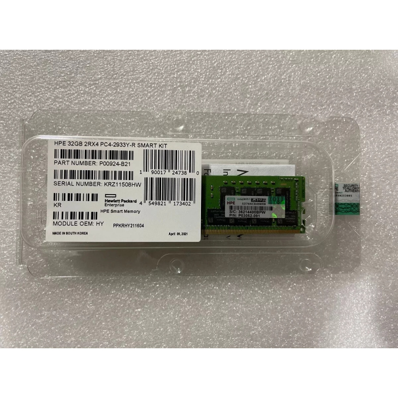 HP P00924-B21 32GB 2RX4 DDR4 P - 32Gb 2Rx4 Pc4 2933Y recensie en prijs