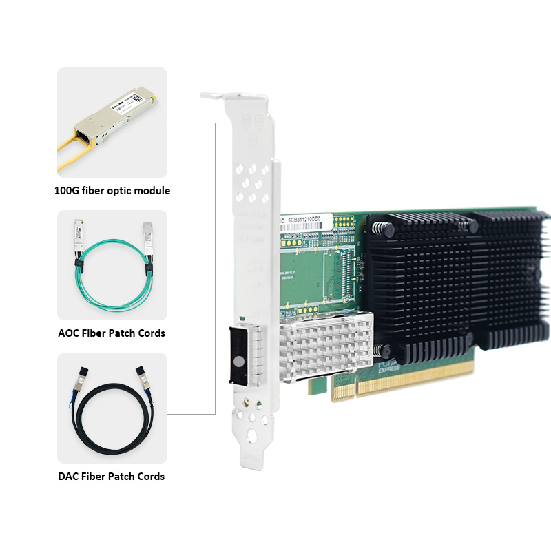 LR-LINK 1019PF-QSFP28 PCIe x16 - 100Gbe Qsfp28 Network Card recensie en prijs