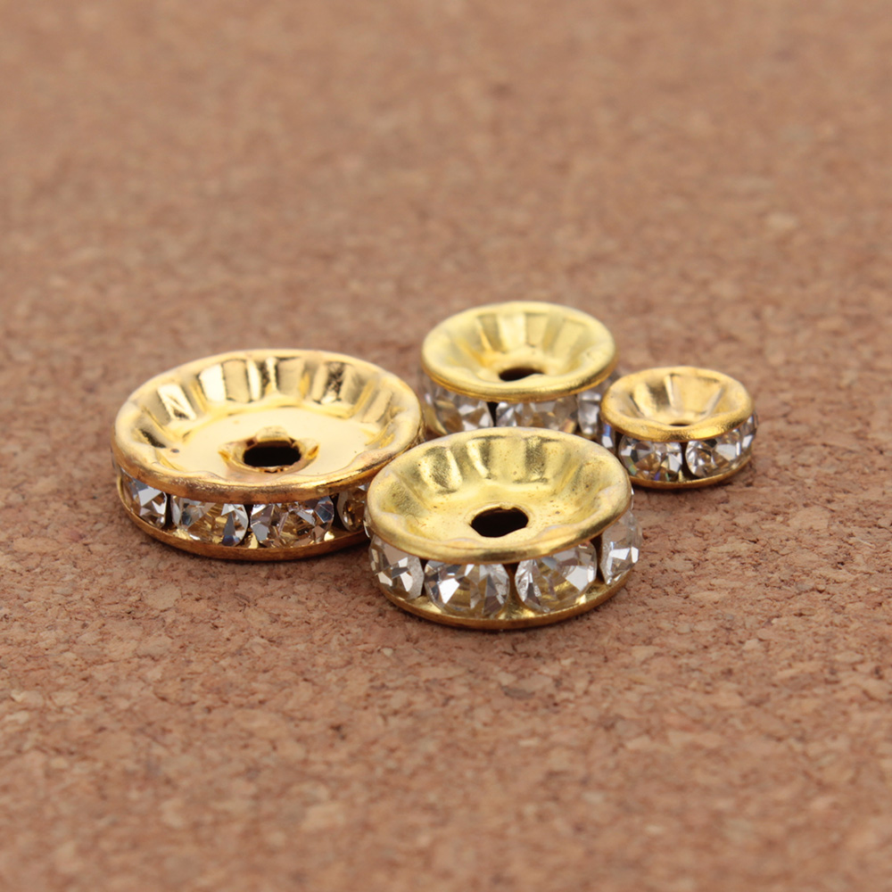50 stuks 4 6 8 10 12mm Strass  - Gold 6138 recensie en prijs